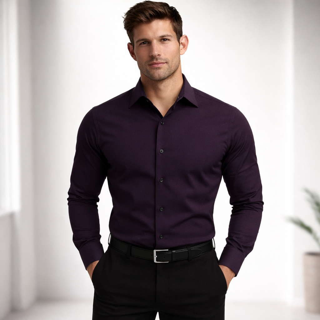 Velvet Purple – Wrinkle-Free Edition